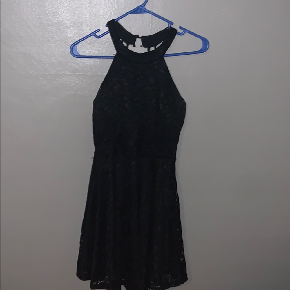 black dress